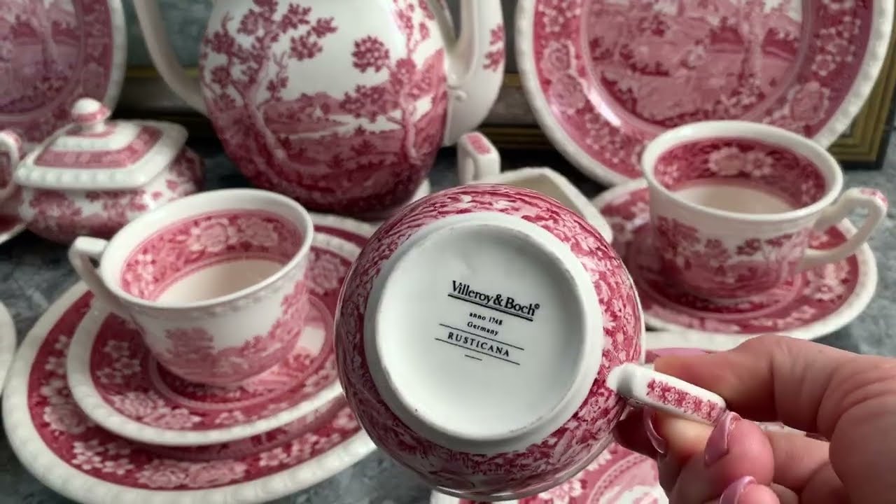 Антикварные и винтажные сервизы в моем складе фарфора 