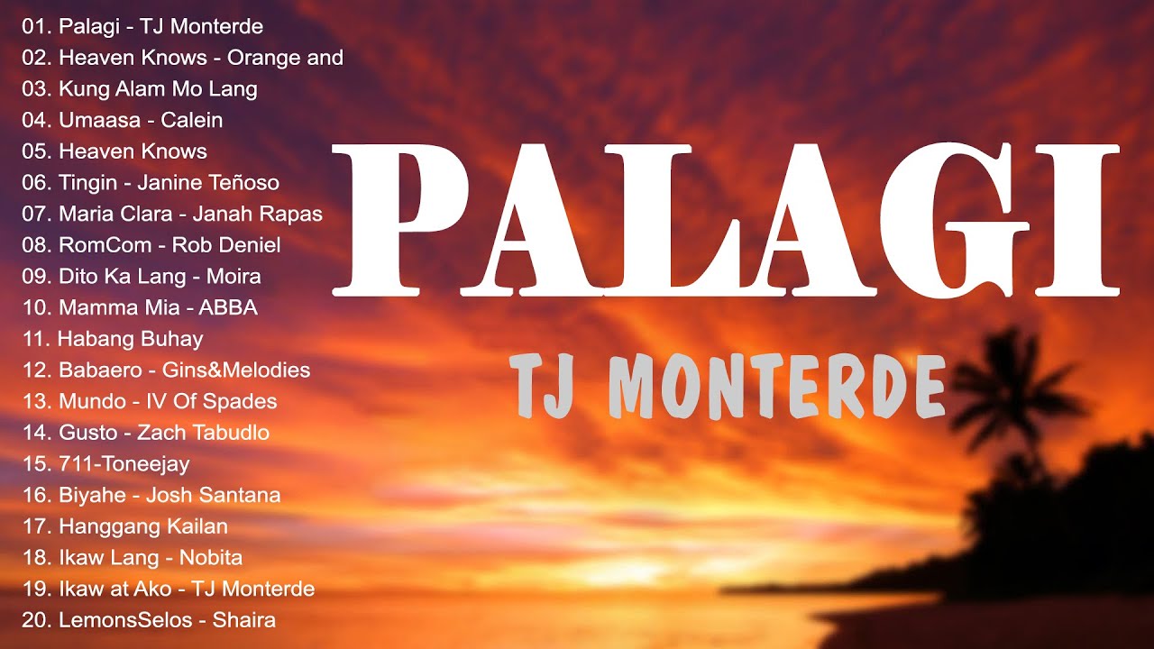 PALAGI - TJ MONTERDE (Live at The Cozy Cove) 💓 New Hits OPM 2024 ...