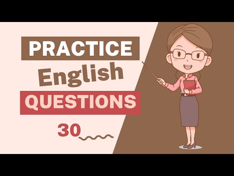 Here are 30 popular English questions along with three choices for each question