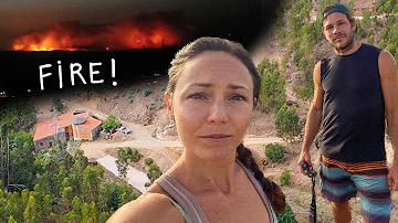 Facing the HARSH REALITY OF WILDFIRES on our OFF-GRID HOMESTEAD