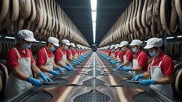 How Snake Skin Becomes a $10,000 Luxury Jacket (Full Factory Process)