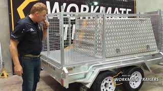 Workmate 9x5 Tradie Trailer with 6x5 Top