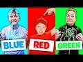 Using only ONE COLOR to PRANK your Family! - Challenge