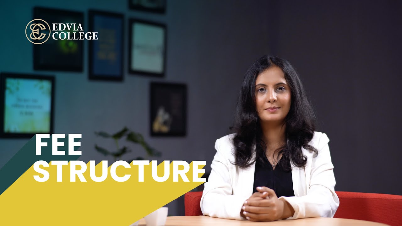 Fee Structure at Edvia College