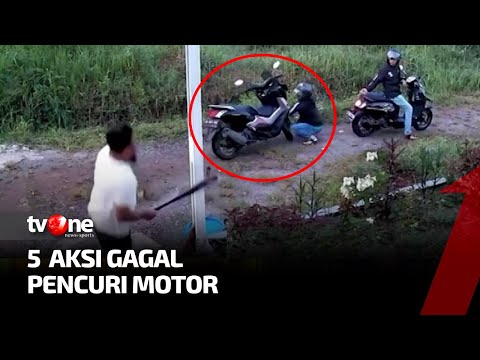 5  Aksi Gagal Pencuri Motor | Crime Story tvOne