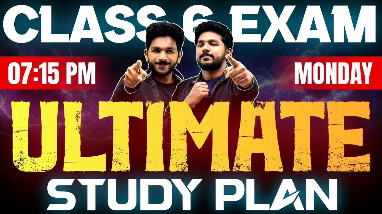 Class 6  Public Exam | Ultimate Study Plan | Exam Winner