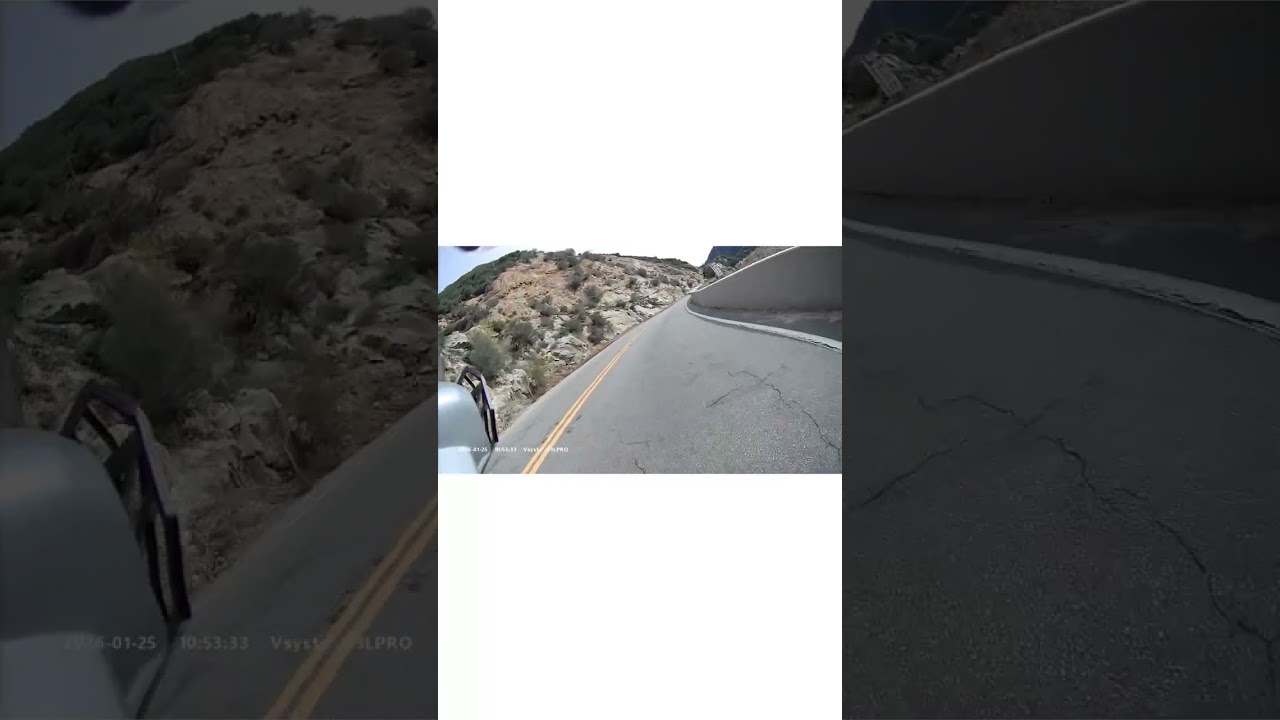 Angeles Crest Hwy January 25, 2026 front camera