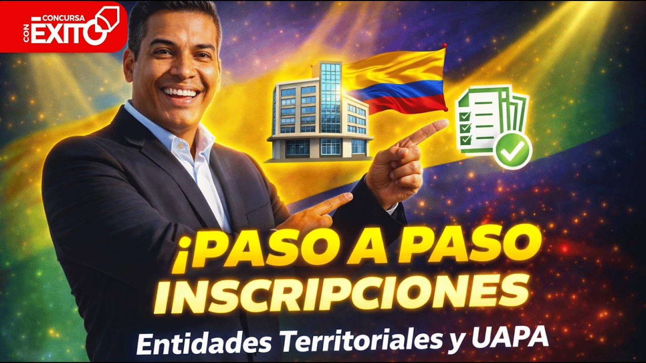 Paso a Paso: Inscripción Concurso Territoriales UAPA 2026