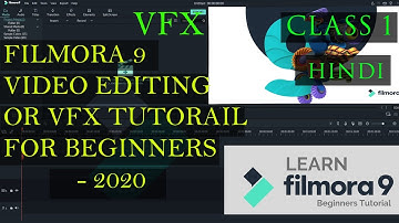 Filmora9 video editing and VFX tutorial for beginners-2020 in Hindi || VFX || A2Z Tech|| download