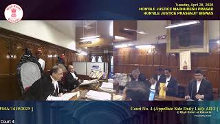 28 April 2026 | Court No. 4 | Live Streaming of the Court proceedings.
