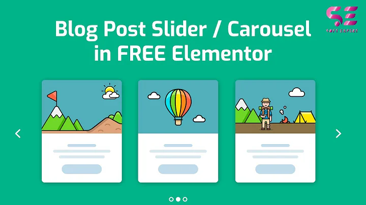 How To Make A Blog Post Slider On Elementor For Free - Post Carousel in Elementor
