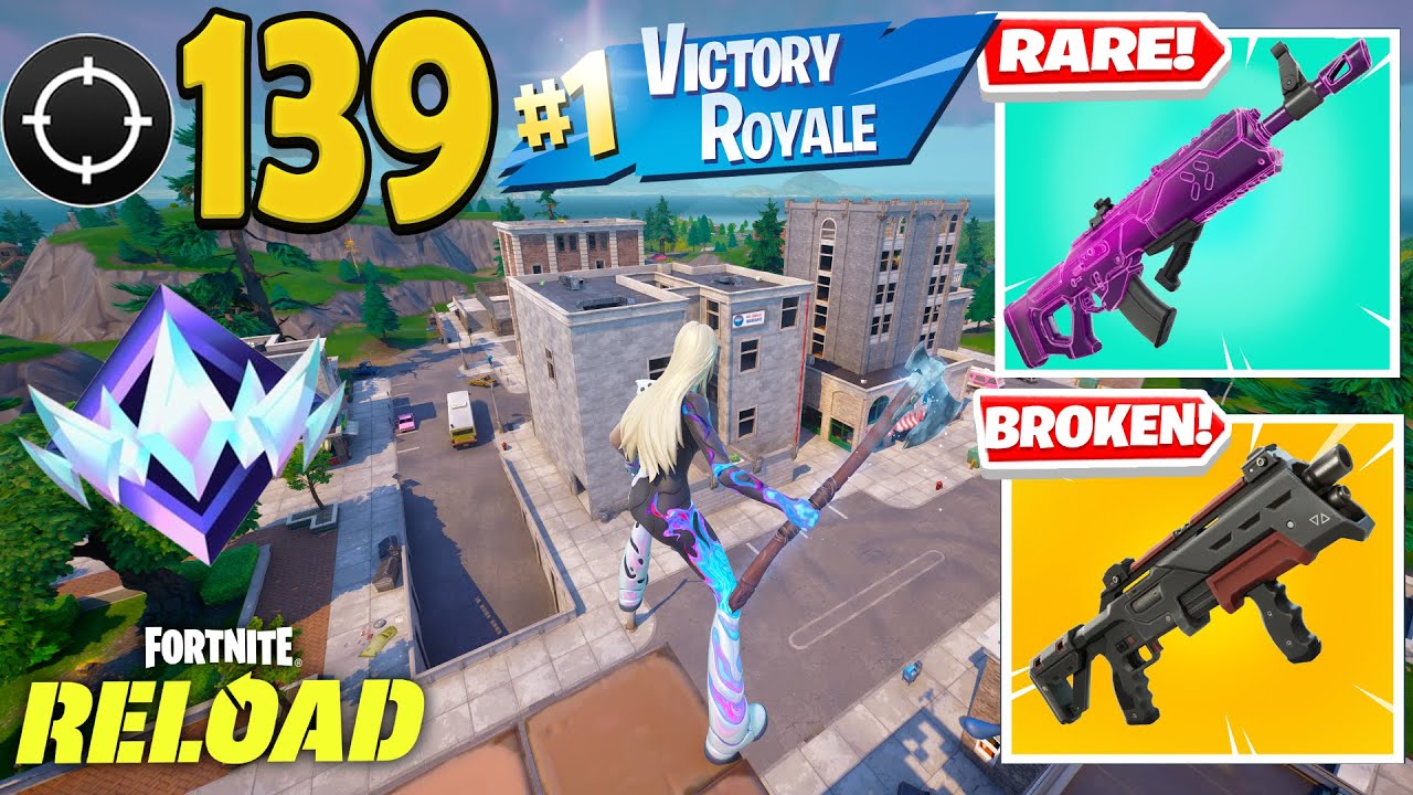 139 Elimination "RANKED RELOAD” Gameplay Wins (Fortnite Chapter 7 Keyboard & Mouse)