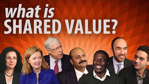 What is "shared value?"