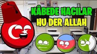 Ülkeler Okulda: Kabede Hacilar Hu Der Allah (Countryballs Ramazan Özel Animasyon)