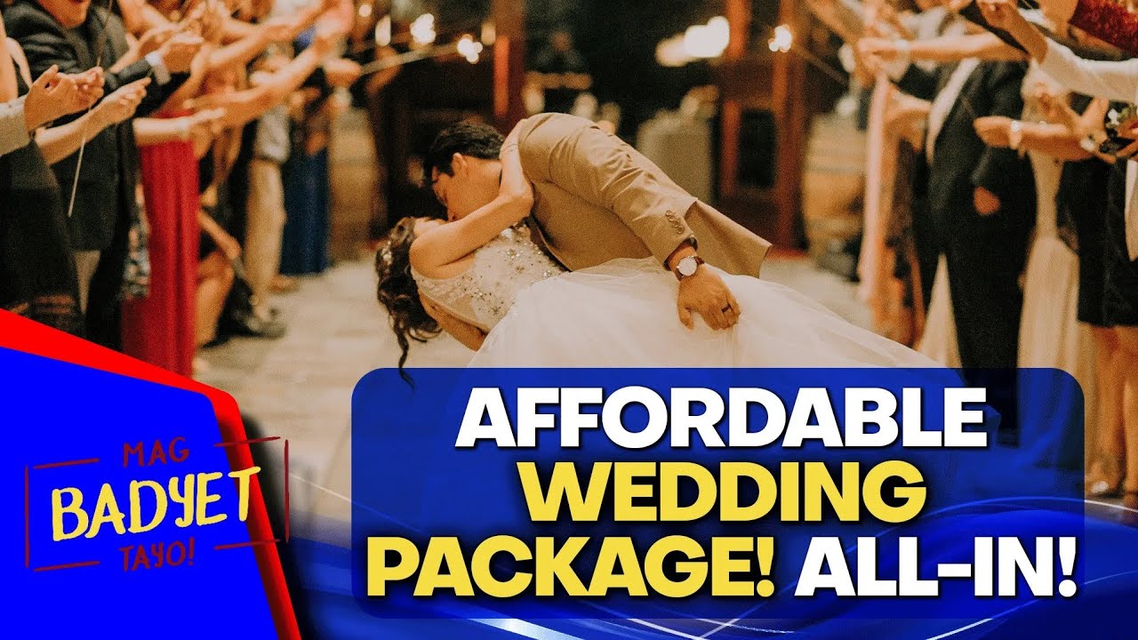 Para sa magpapakasal: affordable wedding package!