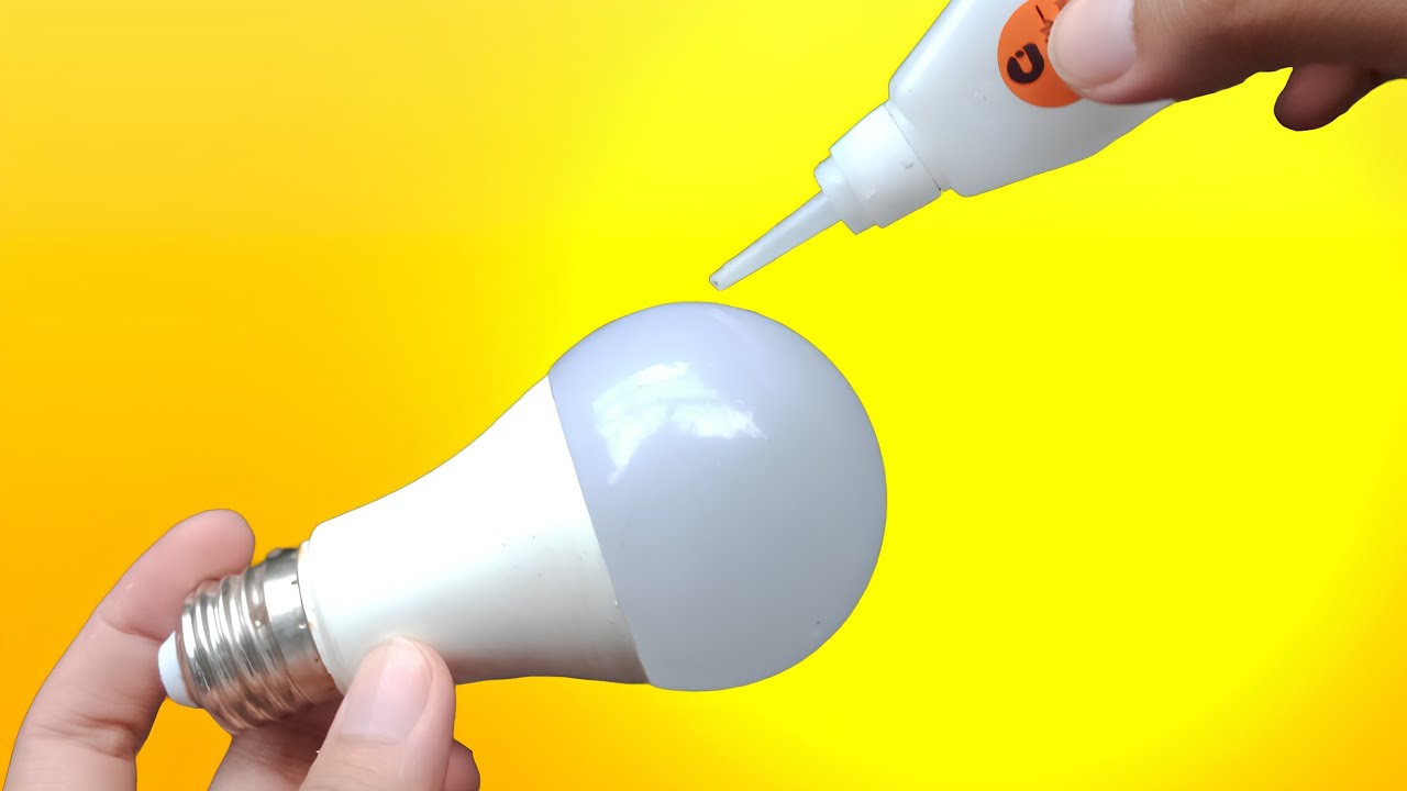 Just Put Super Glue on the Led Bulb and you will be amazed 