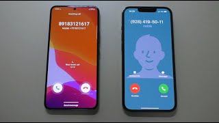 Samsung Galaxy S22 & Apple iPhone 13 Pro Fake Incoming Call