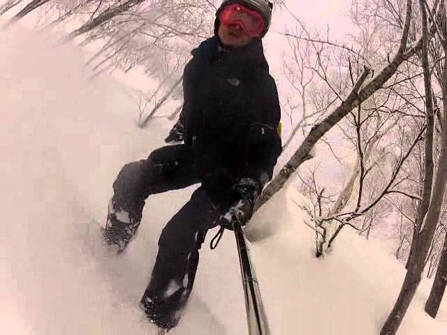 20150107【聖地】関温泉スキー場＋30cmパウダースノーボード
