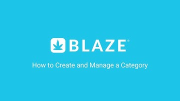 Create and Manage a Category in BLAZE POS