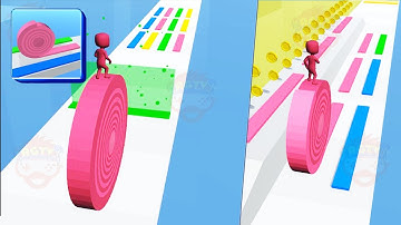 Layers Roll- Android Gameplay I All Levels iOS,Android Walkthrough Mobile game Update level 32-33