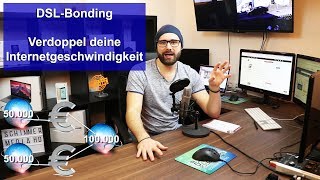 Kann man 2 Internetanschlüsse bündeln?