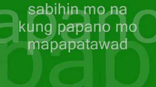 sabihin mo na lyrics chords