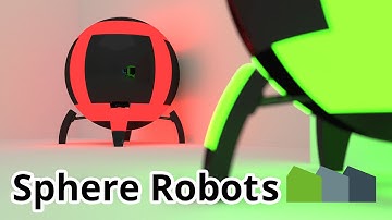 Sphere Robots 3D Visualisation
