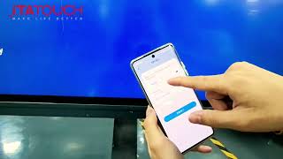 How to Use NFC Connectivity function on interactive panel smart board for wireless mirror screen?