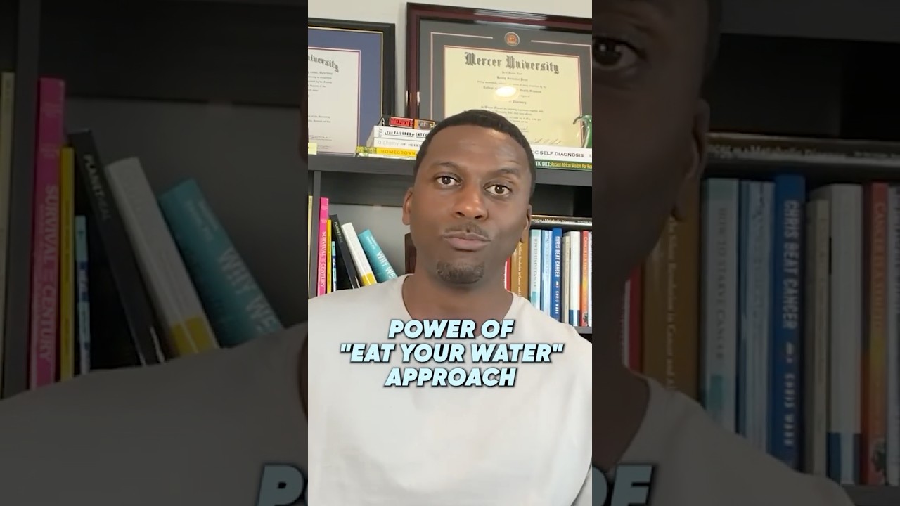 Power of "Eat Your Water" Approach