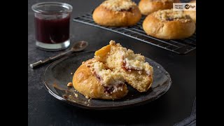 Vatrushka Receta Fácil Del Pan Dulce Ruso Relleno De Queso Y Mermelada
