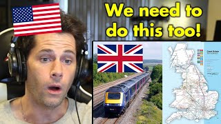 American Reacts to the UK Rail System