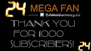 1000 Subscribers - Thank You!