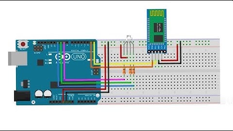 Arduino Bluetooth Ses ile RGB LED Kontrolü (HC05 Bluetooth Modül Kullanımı)