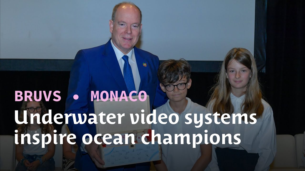 Underwater video systems empower a new generation of ocean champions in Monaco