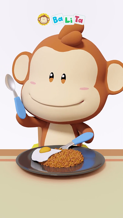 Aku Bisa Makan Sendiri #balita #cartoon #kartun #kartunanak #kartunlucu #goodhabits #laguanak