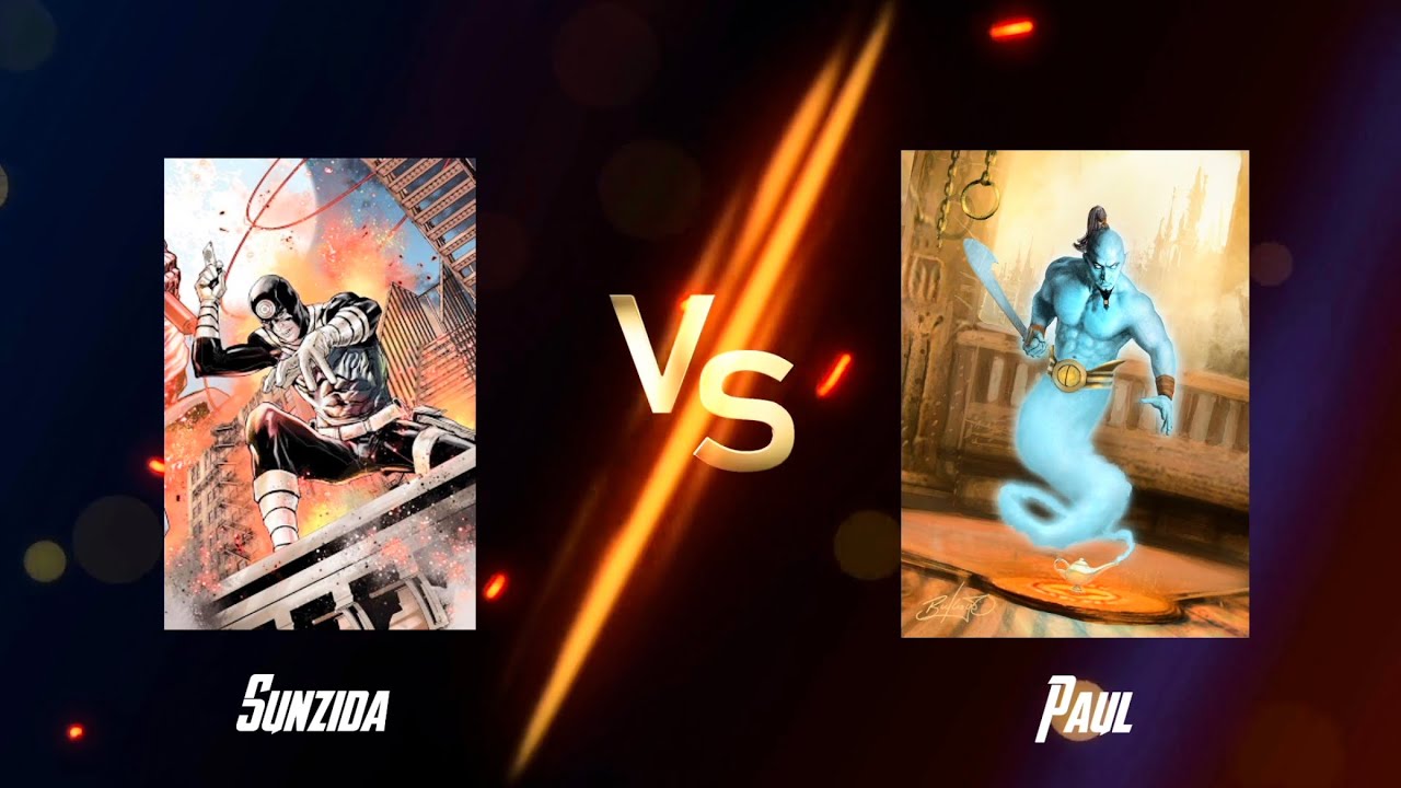 Bullseye vs Genie (Sunzida vs Paul) | Unmatched