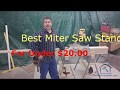 Miter Saw Table CHEAP and EASY!!!