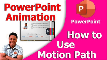 How To Use Motion Path In PowerPoint Full HD