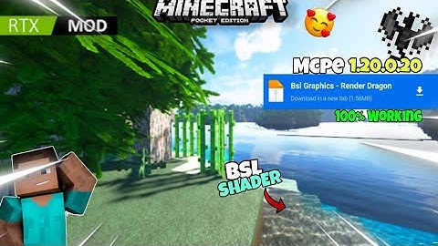 New Bsl Shader For Minecraft Pe 1.19🔥|| Real Rtx Shader For Mcpe 1.19|| Shaders For Mcpe 1.19||