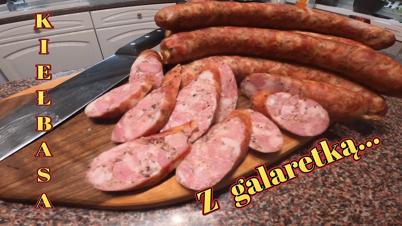 Odc. 246 Kiełbasa z galaretką, krucha. Przepis krok po kroku...