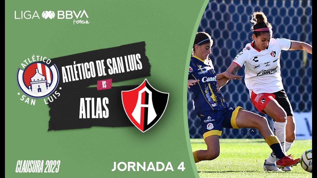 Resumen Atlético de San Luis vs Atlas | J4 - Liga BBVA MX Femenil - YouTube