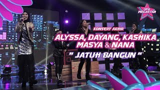 Jatuh Bangun Alyssa, Dayang, Kashika, Masya & Nana di Ceria Megastar Akhir I Final I Haqiem Rusli