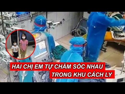 Video Xúc động hình ảnh 2 em nhỏ trong khu cách ly, bố là... - youtube