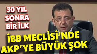 AÇILIŞINI İBB BAŞKANI EKREM İMAMOĞLU YAPTI! İBB MECLİSİ’NDE 30 SENE SONRA BİR İLK