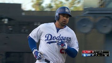 ARI@LAD: Adrian opens scoring with a two-run shot