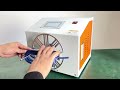 Semi Automatic Wire Coiling Tool Short Cable Winding Tying Machine#machine#cable#factory#winding