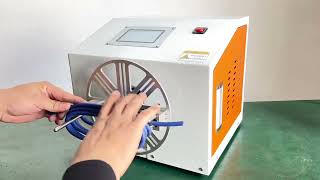 Celebrity Semi Automatic Wire Coiling Tool Short Cable Winding Tying Machine#machine#cable#factory#winding Profile