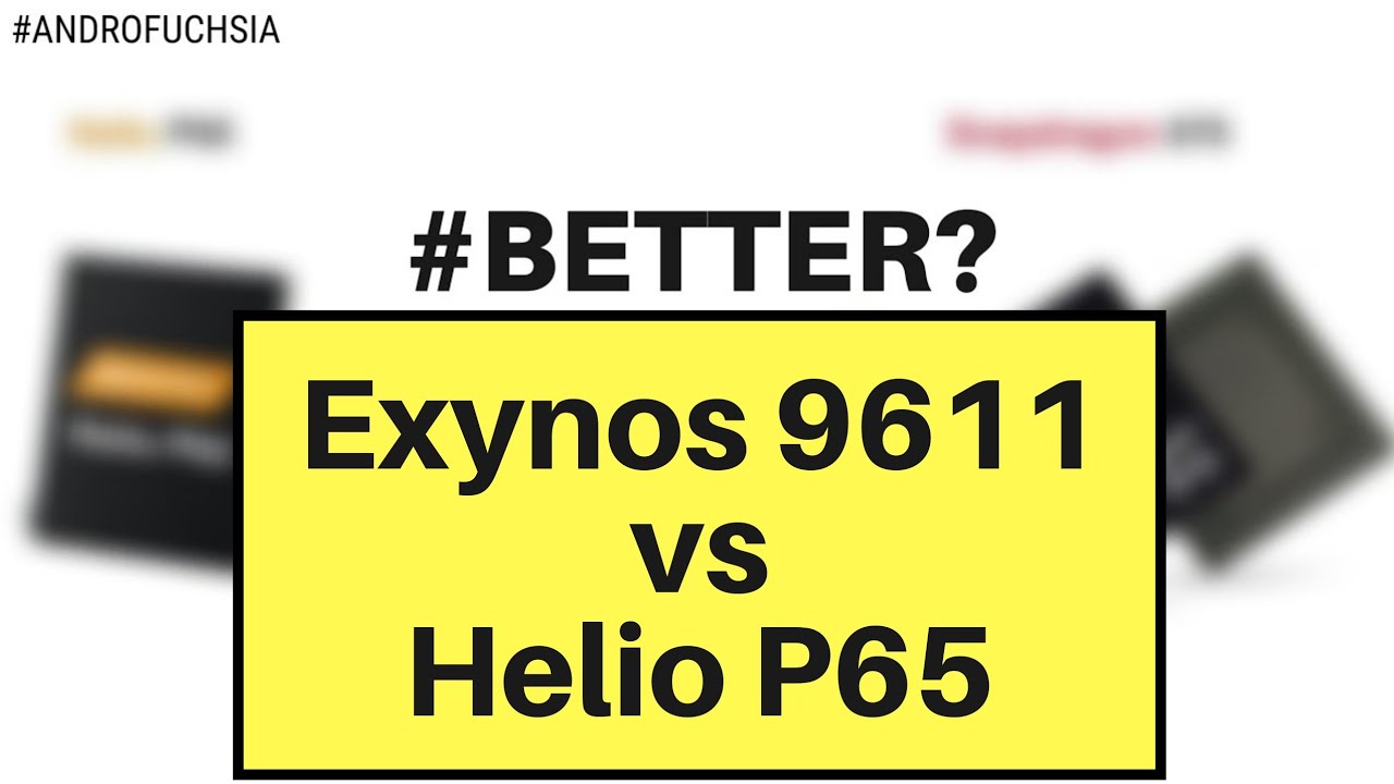 Mediatek P35 Vs Exynos 9611