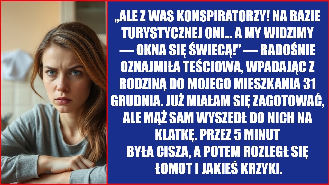 „Oj, Joanno, jaki interesujący kolor! Bagienny” — usłyszałam od teściowej, gdy tylko przekroczyliśmy próg w sylwestrowy wieczór. Stałam w nowej jedwabnej sukience, z fryzurą, którą układałam dwie...