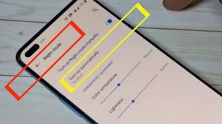 OnePlus Nord How to Enable Night Mode - Eye Protection Mode screenshot 2